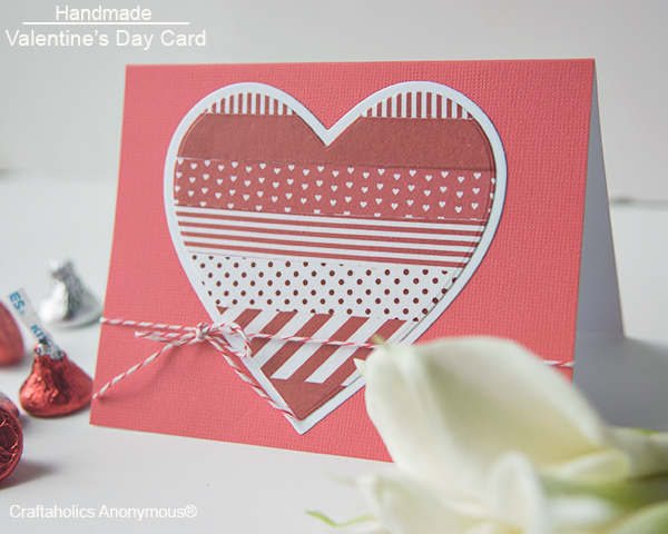 Craftaholics Anonymous®  Handmade Valentine Ideas using Washi Tape