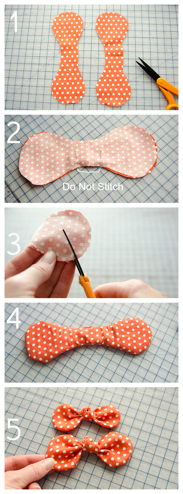 Craftaholics Anonymous® | How to Make Fabric Bows Tutorial