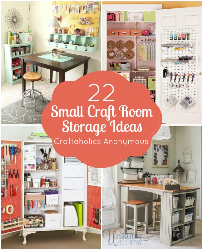 How to Create an Organized Craft Room - Design Improvised