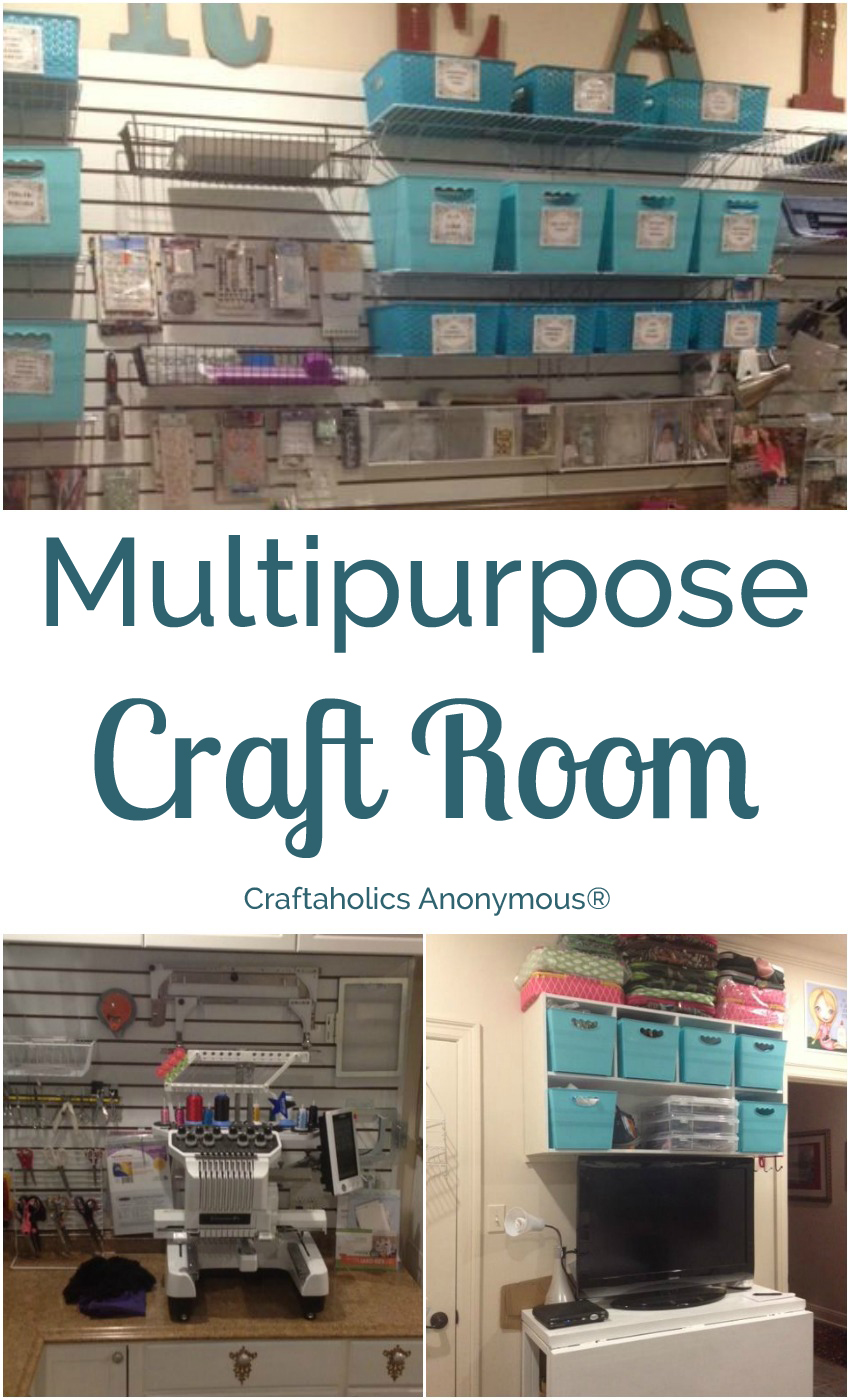 Craftaholics Anonymous®  Craft Room Tour: Sara of The Rosy Life