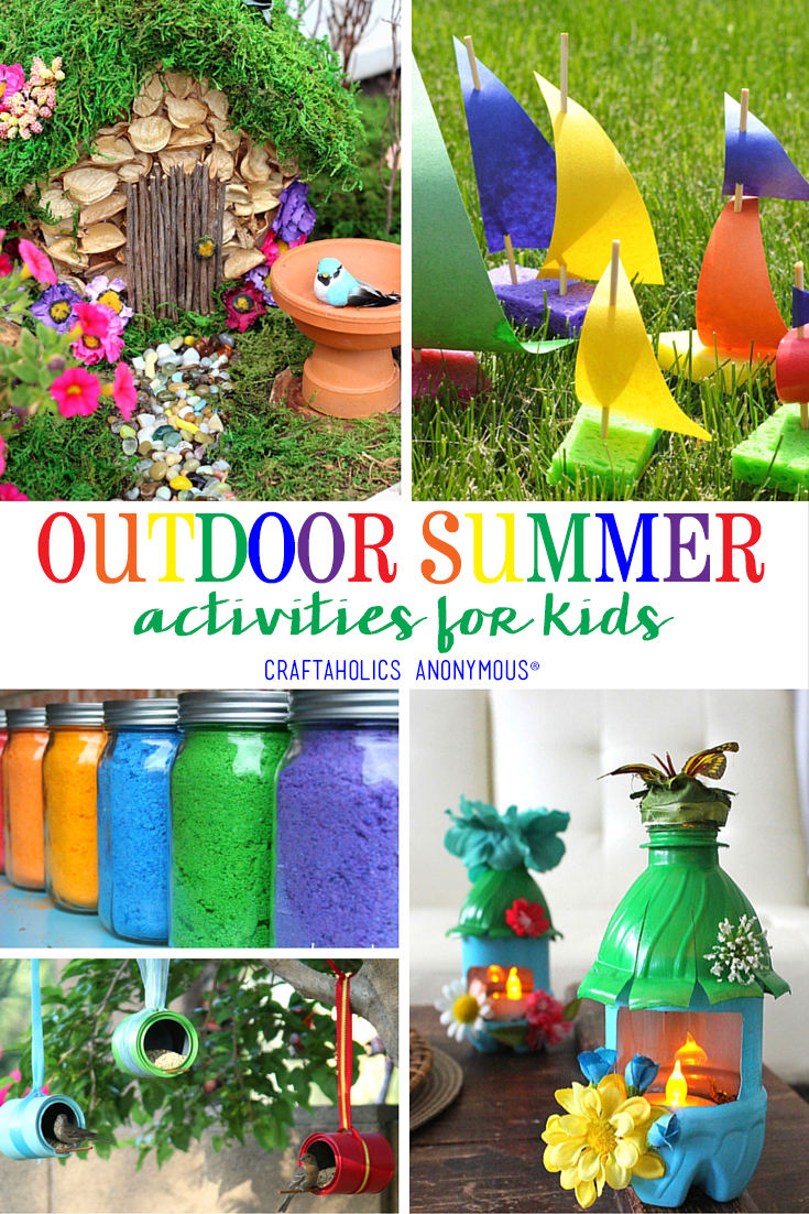 Anonymous® | Summer Outdoor Crafts for Kids