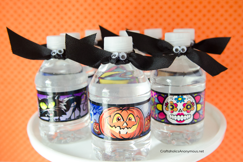 Halloween Flying Bat Water Bottle by SEAFOAM12