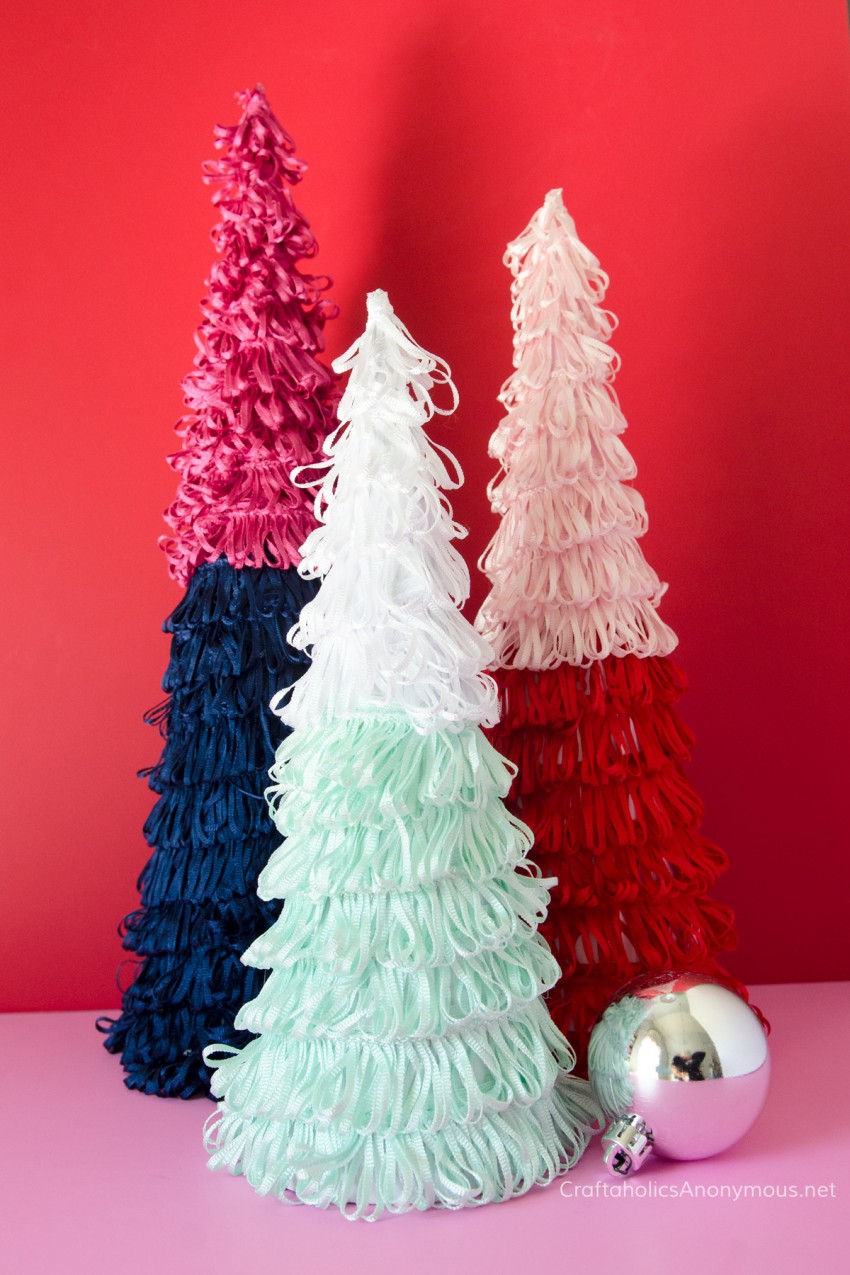 Making a Cone Fairy Christmas Tree - A Crafty Mix