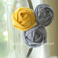 rosette headband