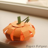 paper pumpkins tutorial