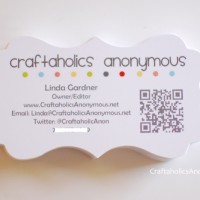 blogger business card