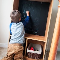 bookshelf makeover