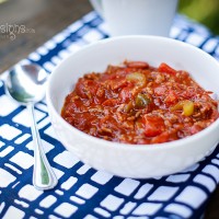 slow cooker chili recipe