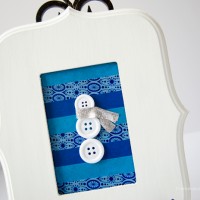 button snowman craft