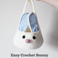 How to Crochet a Bunny Easter Basket