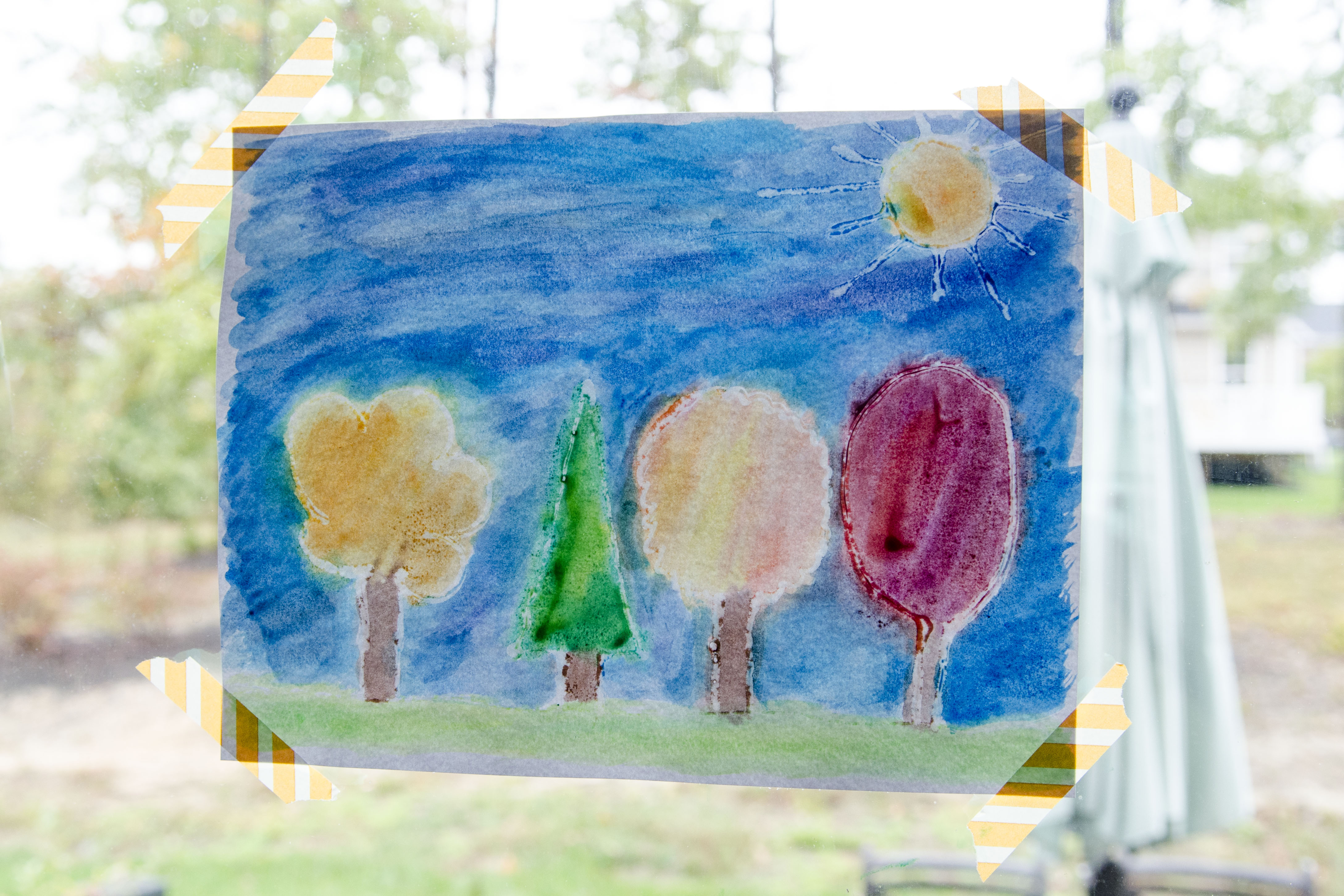 Craftaholics Anonymous® | Fall Watercolor Art for Kids #MakeAmazing
