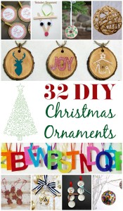 32 DIY Christmas Ornaments