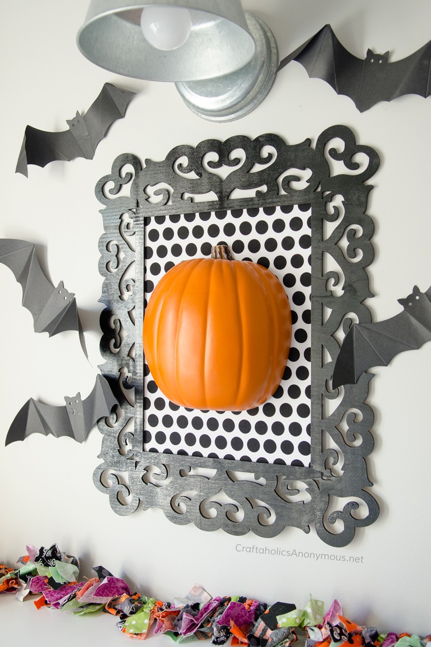 Craftaholics Anonymous® Diy Halloween Skull Marquee Wreath