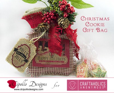 Craftaholics Anonymous® | Christmas Cookie Gift Bag