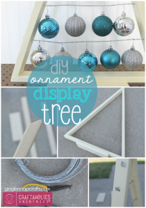 CA DIY Ornament Skjerm Treet på GingerSnapCrafts.com