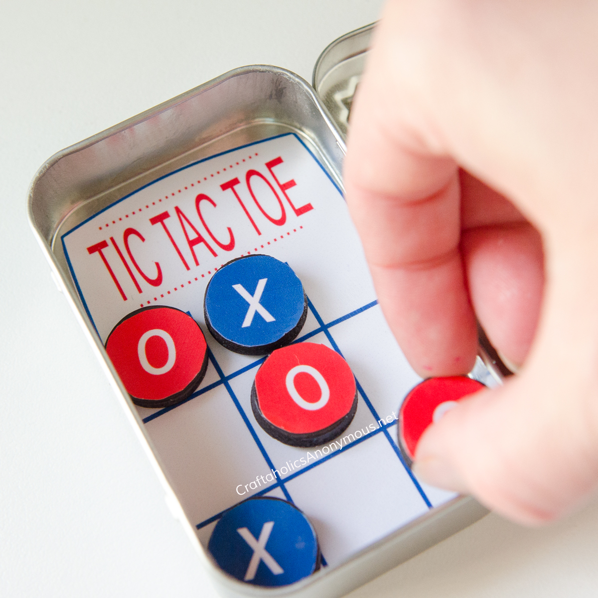make your own tic tac toe game for kids